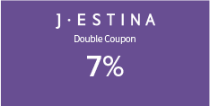 JESTINA DOUBLE COUPON 7%