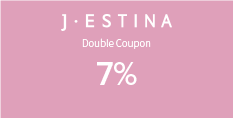 JESTINA DOUBLE COUPON 7%